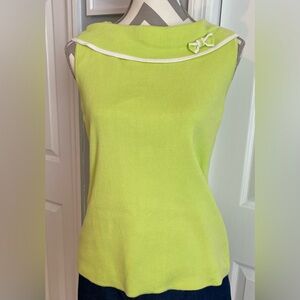Good clothes, Color- lime green,  sleeveless top, Size Large
